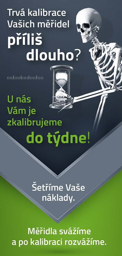 Vaše měřidla zkalibrujeme do týdne